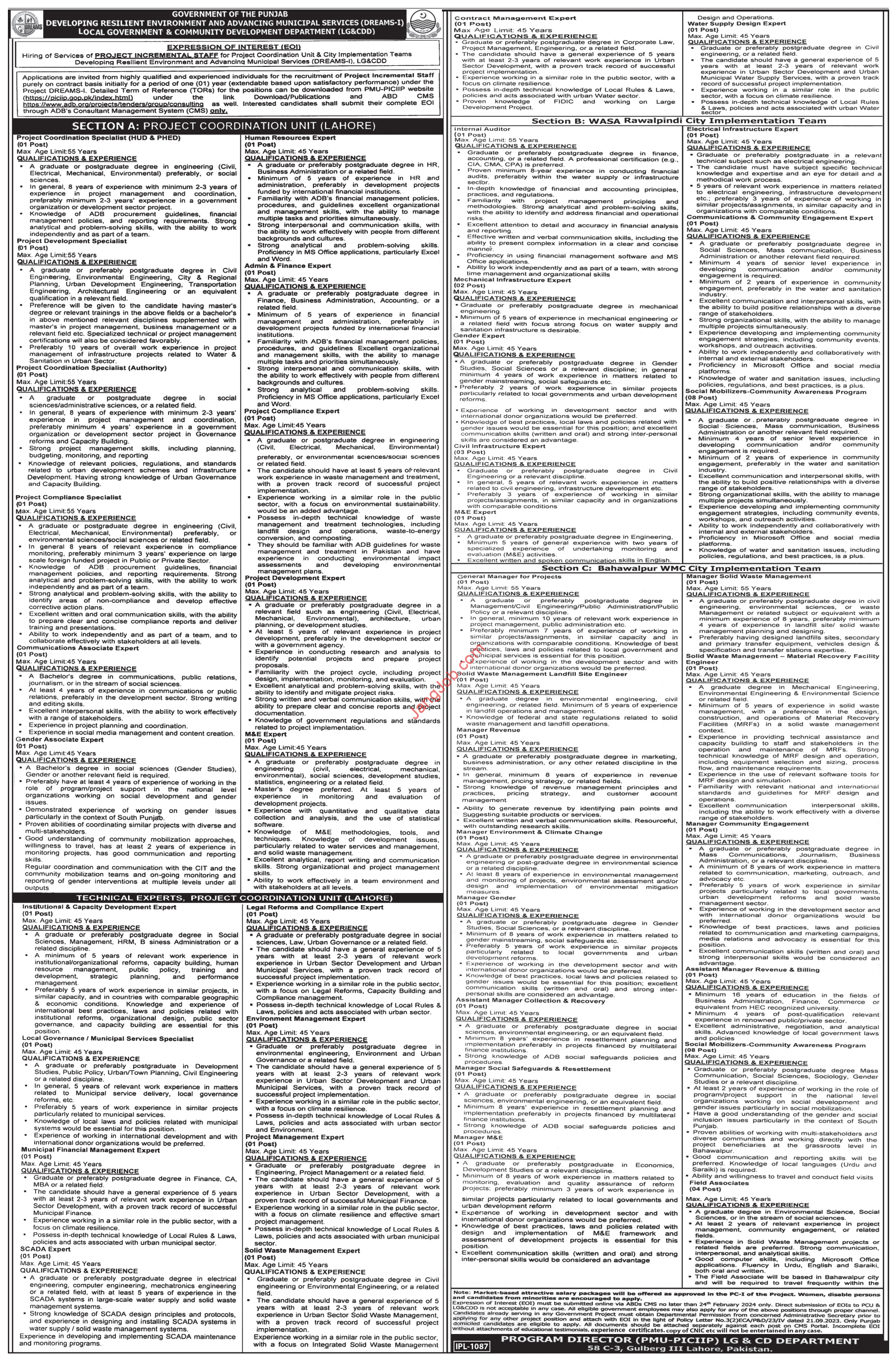 Local-Government-Punjab-Jobs